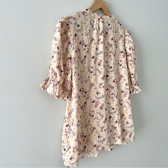 ba&sh Blouna Floral Print Blouse Medium SOLD - Picture 6 of 13